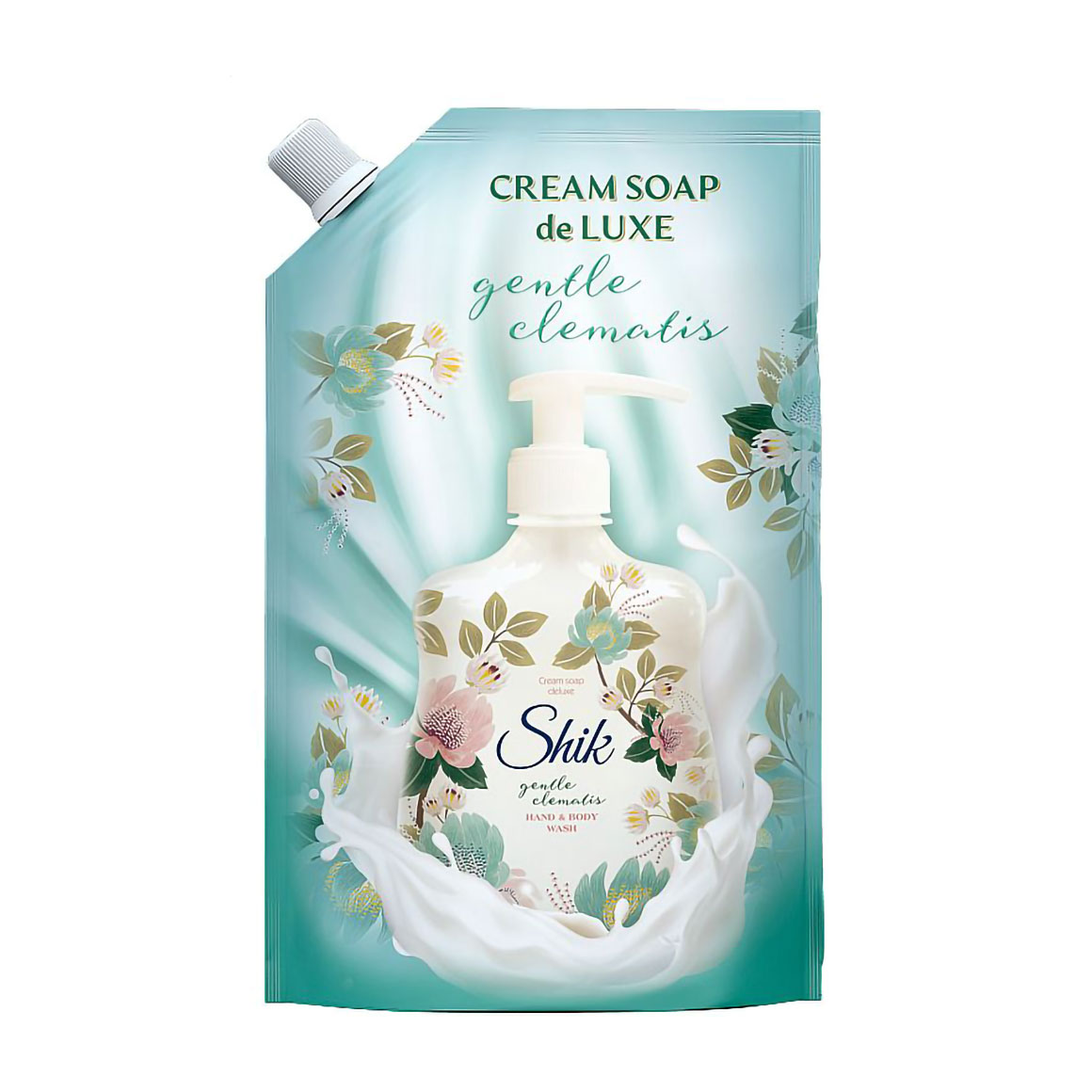 Рідке крем-мило Shik Cream Soap Perfume Gentle Clematis, 900 г (дойпак)